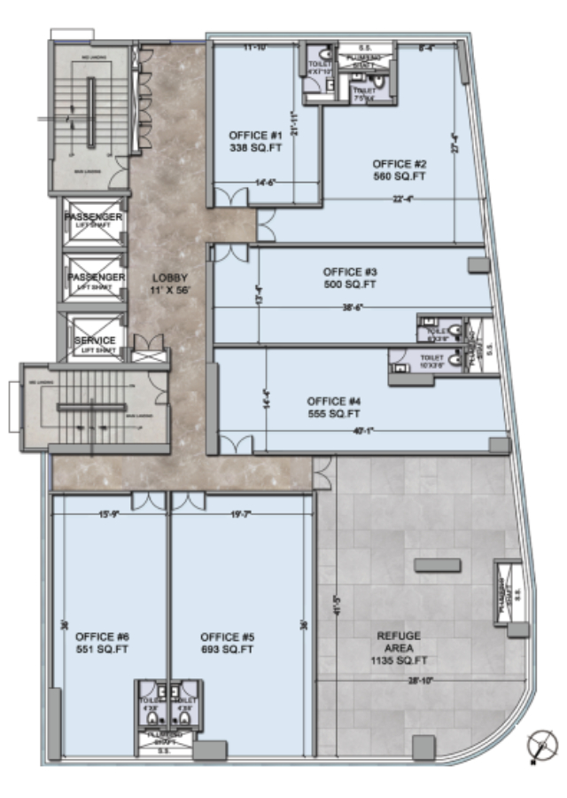 Grade A office spaces mumbai